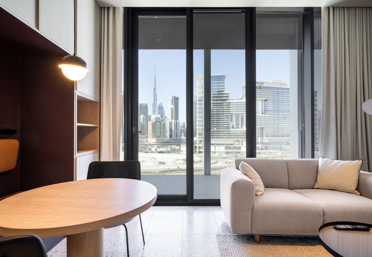 Appartement à Dubai - Upside Living | Studio with Burj Khalifa view