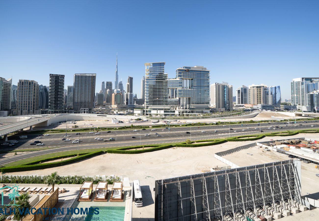 Appartement à Dubai - Upside Living | Studio - with marvelous Burj view